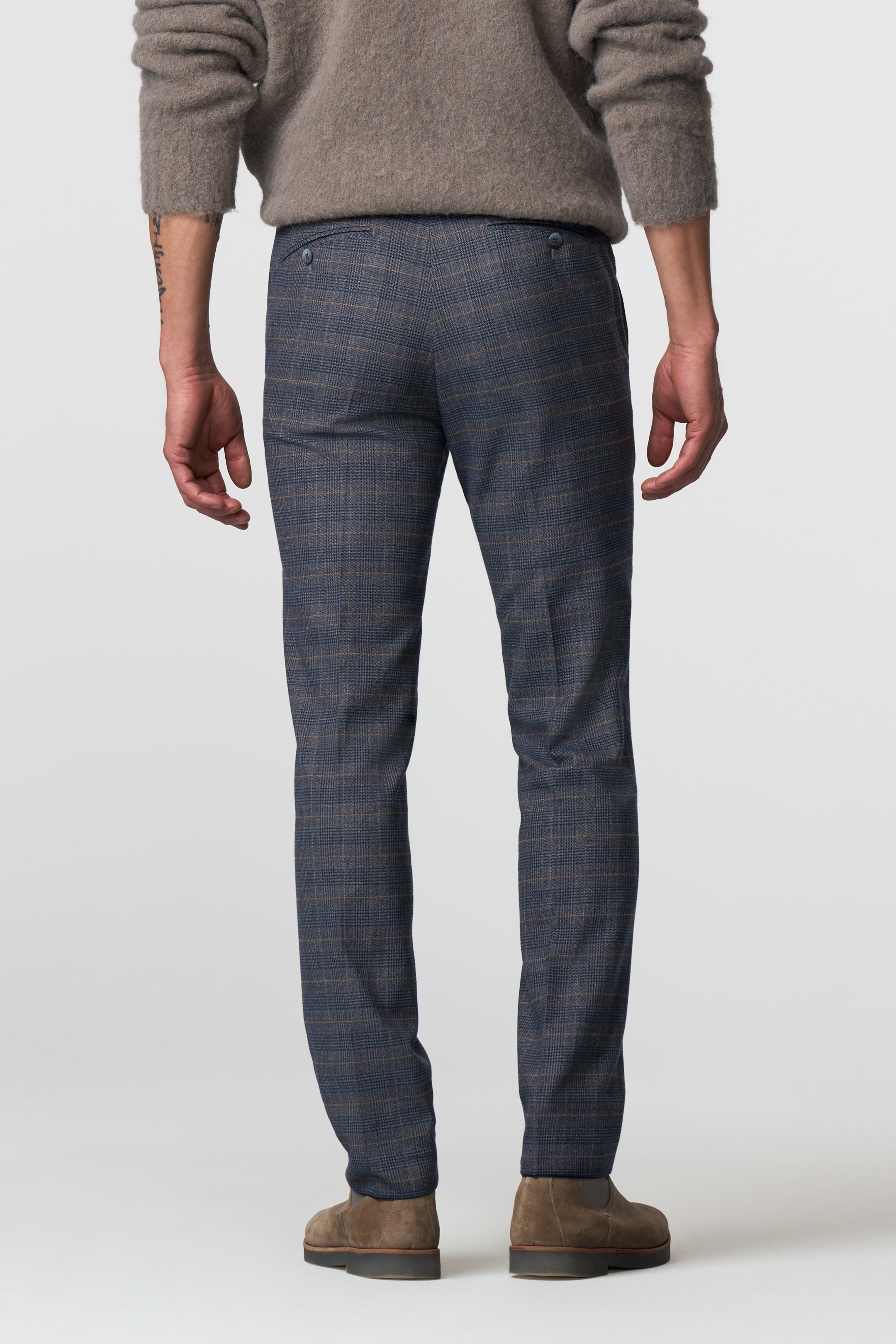 Bonn 2-2596 COTTON & WOOL CHECK