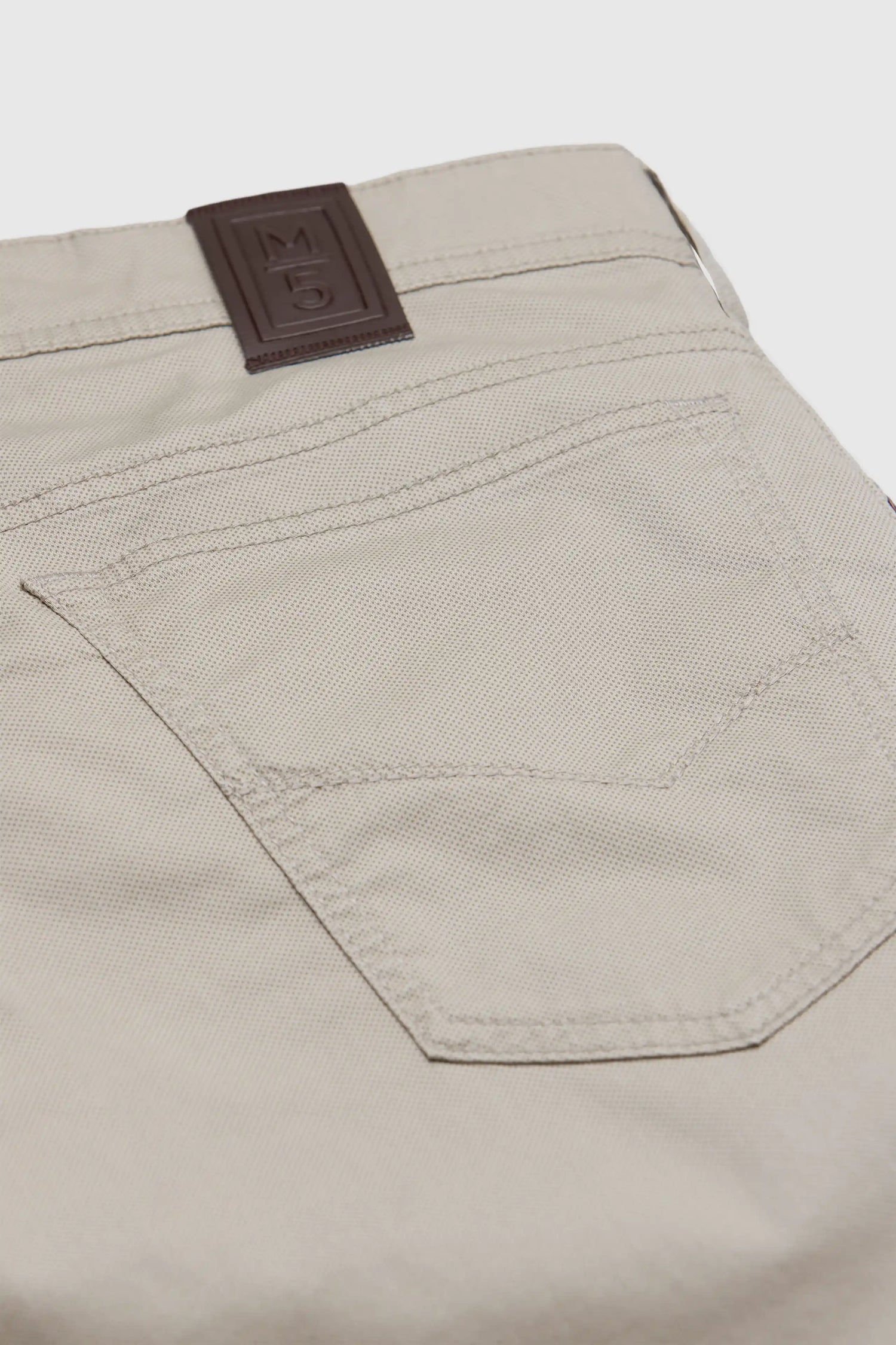 FIVE 1-6075 FIVE-POCKET TROUSERS WITH A MICRO PRINT