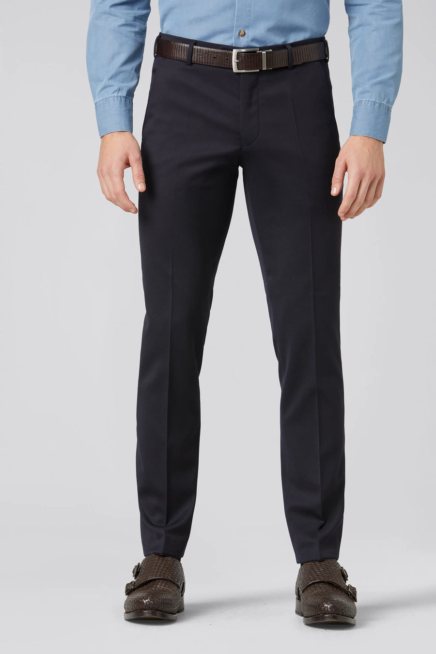 Roma 9-303 CHINOS MADE FROM VIRGIN WOOL TWILL