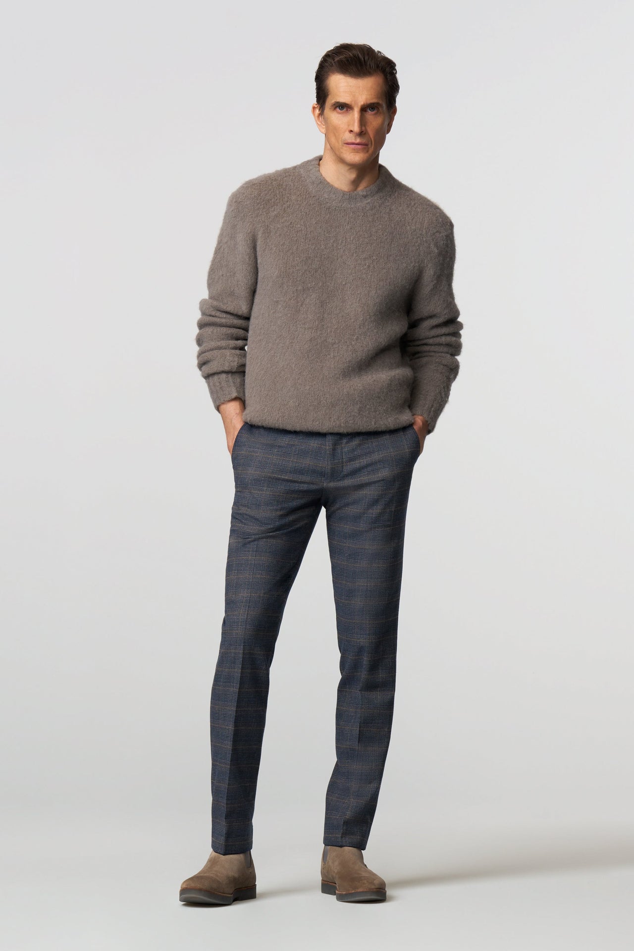 Bonn 2-2596 COTTON & WOOL CHECK