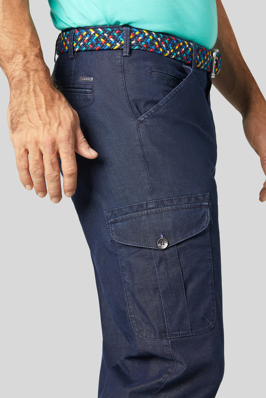 B-Ottawa 1-4172 3/4 CARGO DENIM